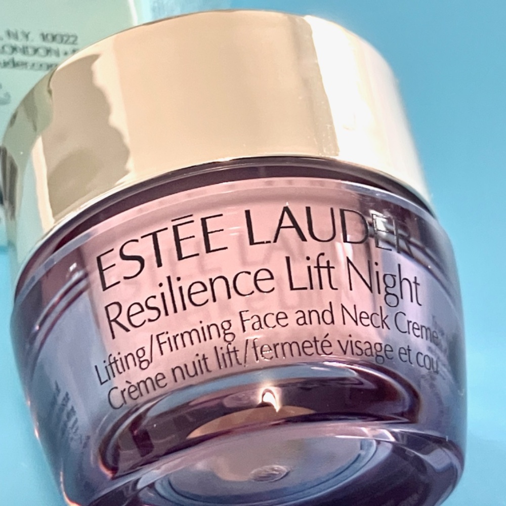 🎀$13 - Estee Lauder Resilience Lift Night Lifting Firming Face Neck Creme .17oz - Picture 6 of 14